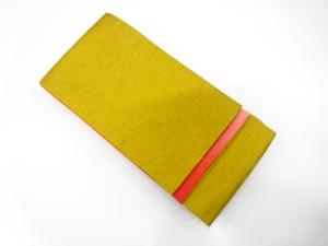 抽象模様織り出し　半幅帯